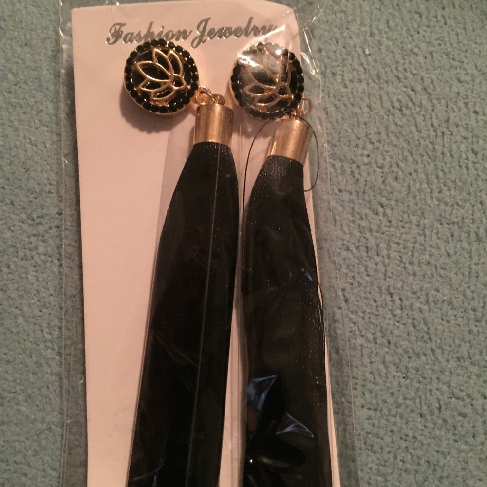 Bohemian Style Long Dangle stud earrings